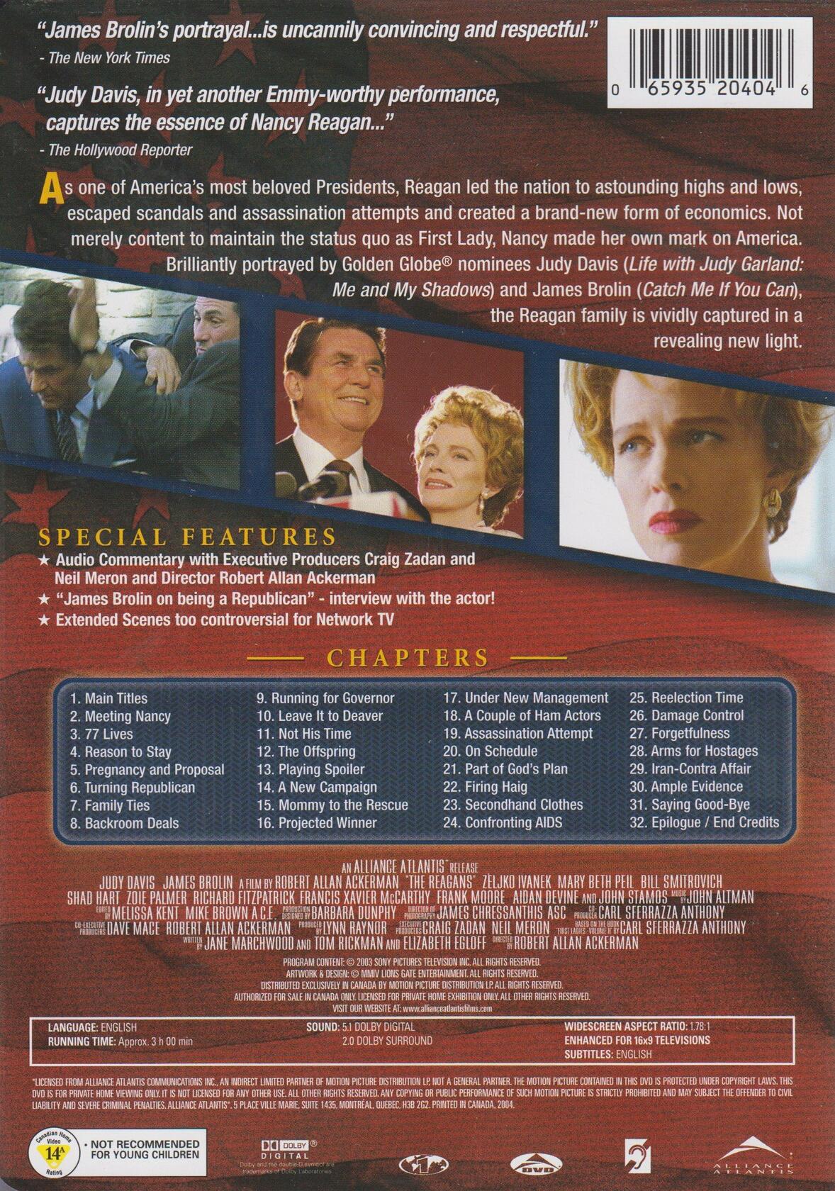Reagans, the [DVD] - Very Good