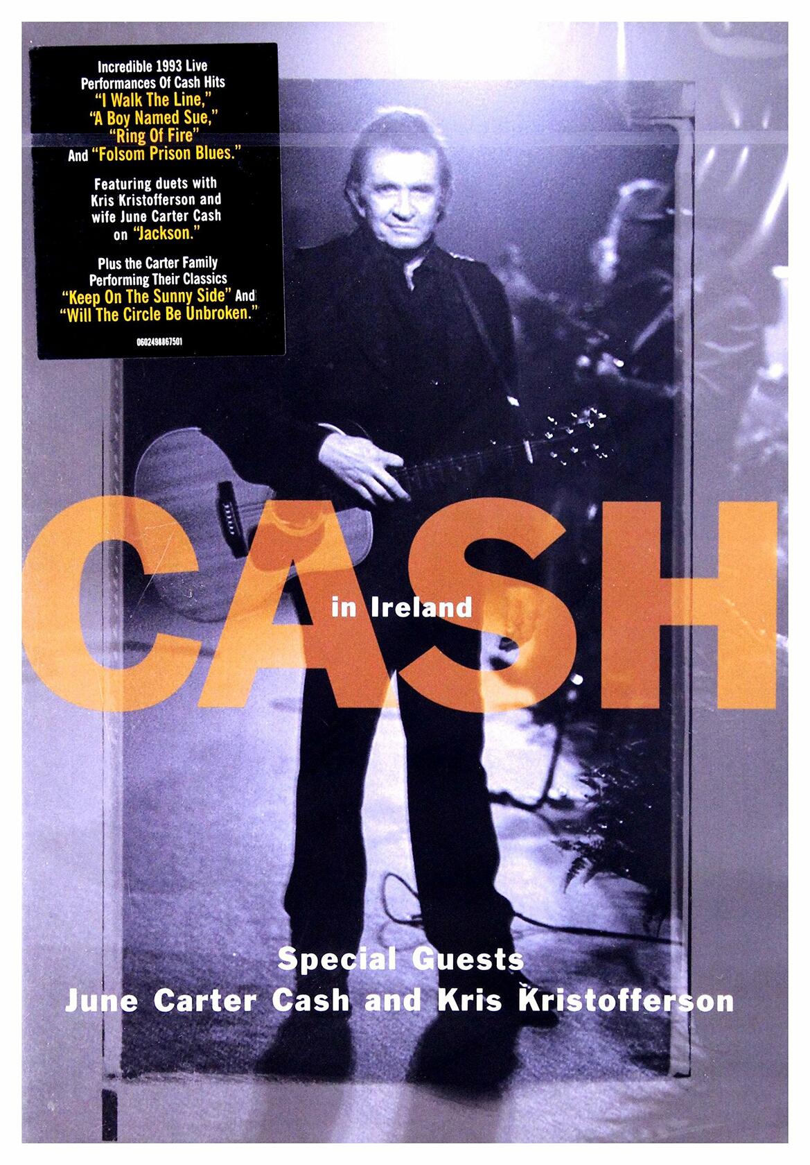 Johnny Cash - Live in Ireland 1993 [DVD] - Very Good
