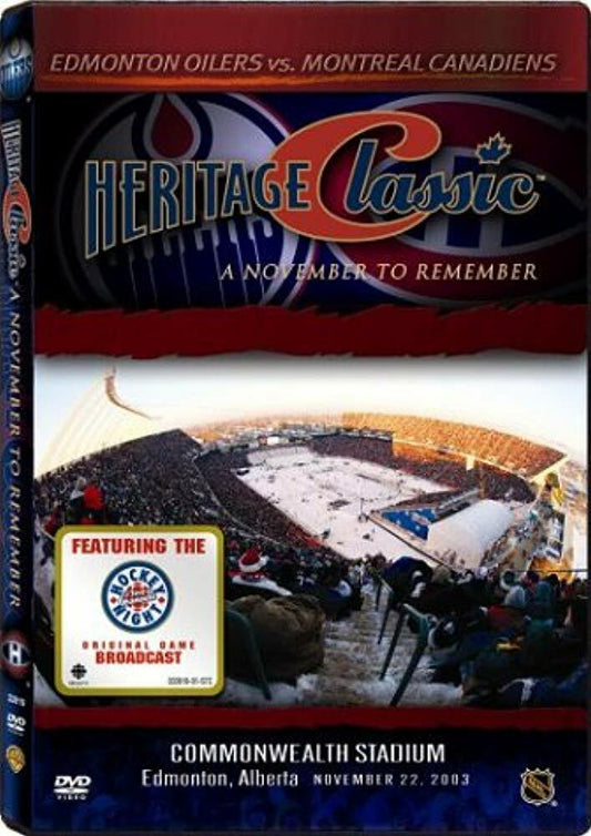 NHL Heritage Classic: A November to Remember [DVD] - Very Good