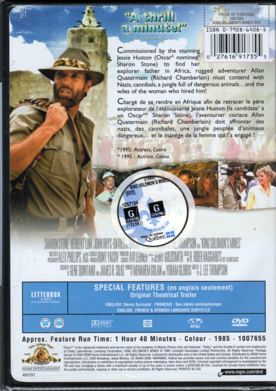 King Solomon's Mines [DVD]