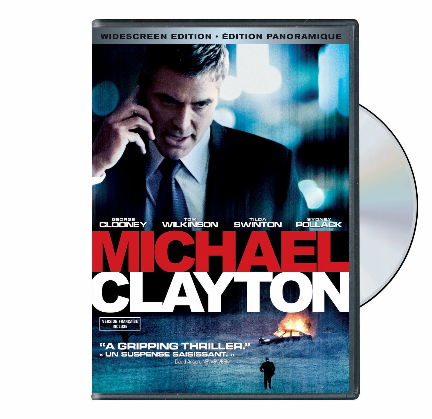 Michael Clayton (Bilingual) (Widescreen) [DVD] George Clooney; Tom Wilkinson; Tilda Swinton; Sydney Pollack and Tony Gilroy - Very Good