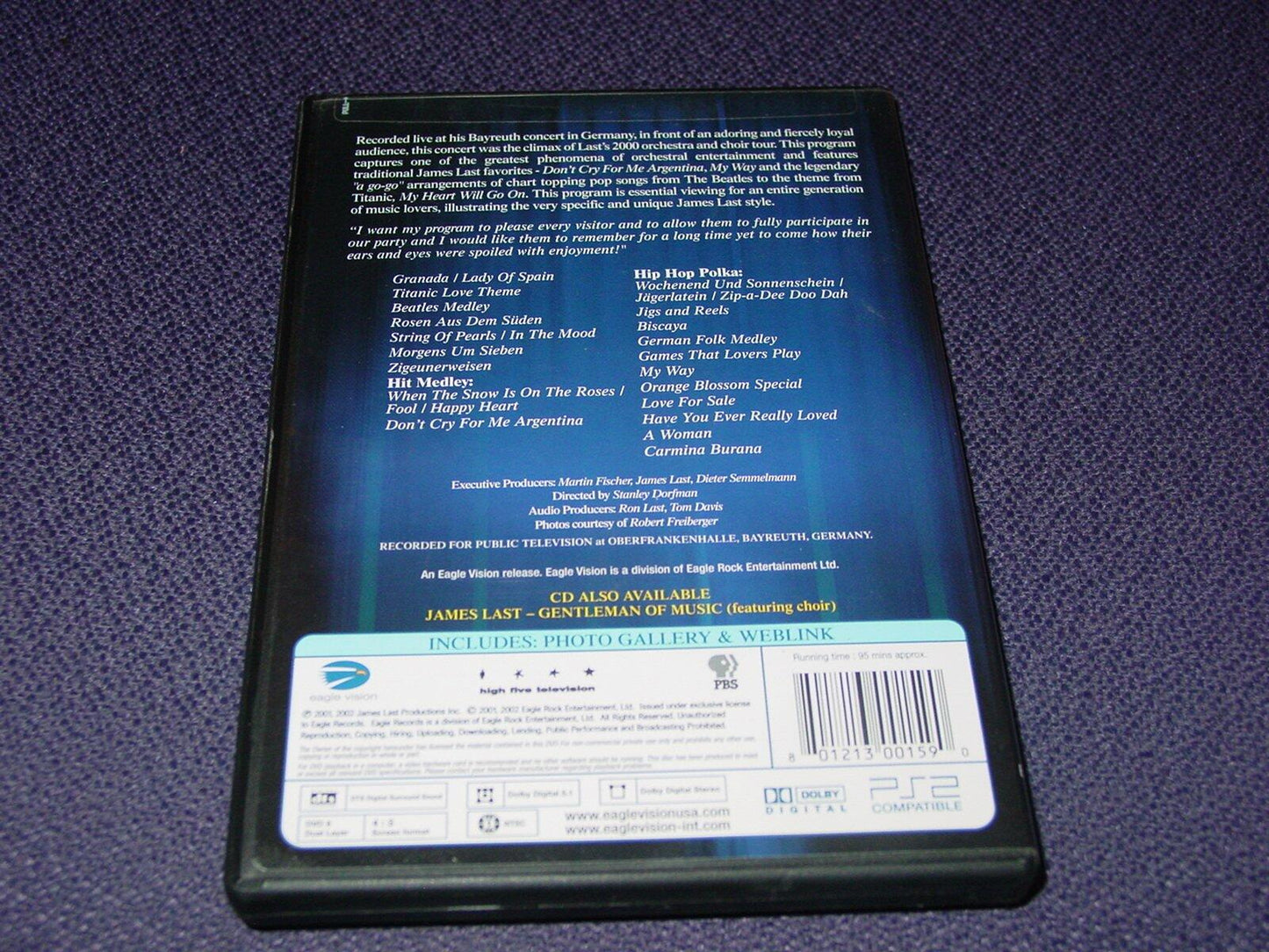 James Last: Gentleman Of Music: Live [DVD] - Very Good