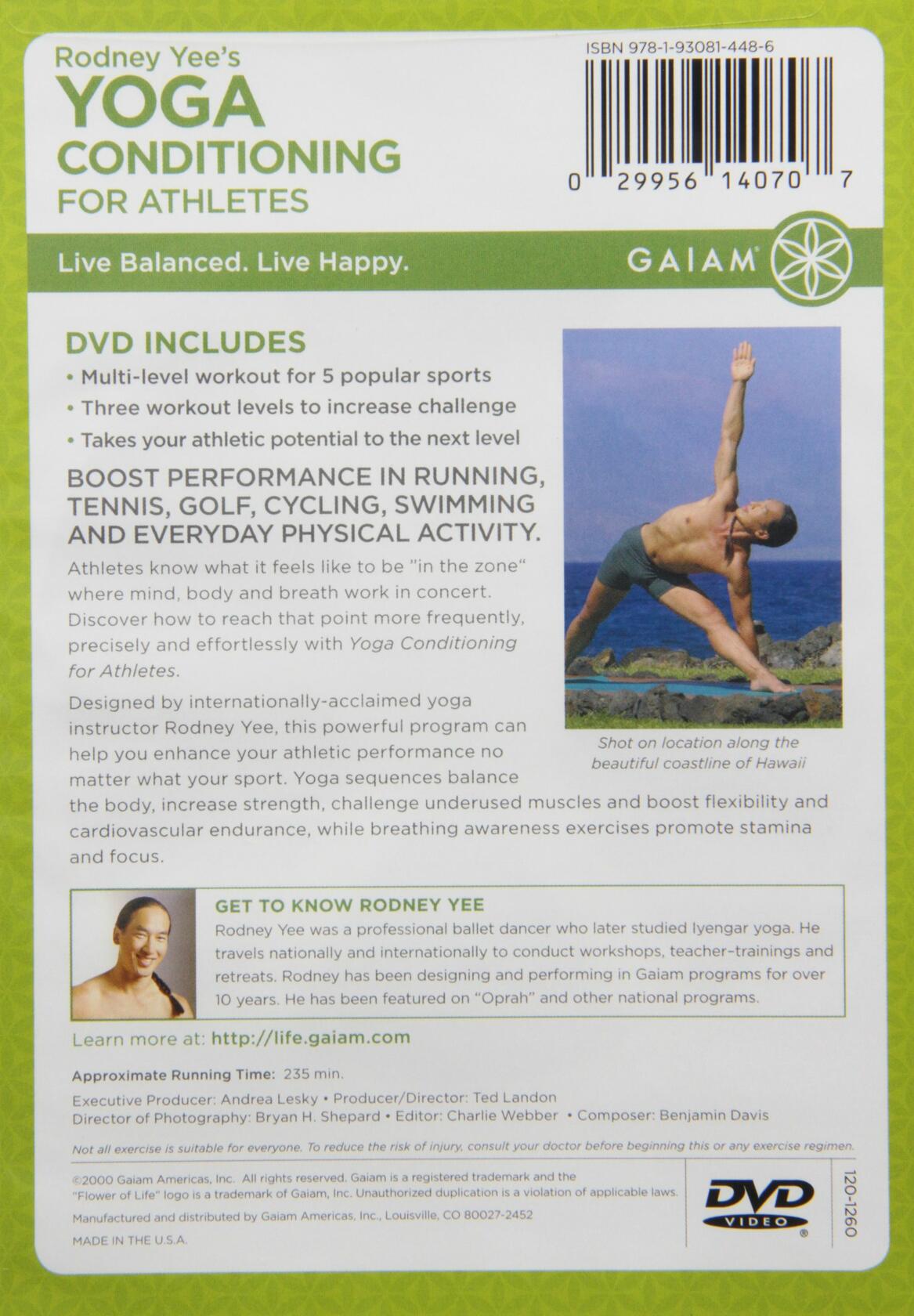Yoga Conditioning for Athletes [Import] [VHS Tape] - Very Good
