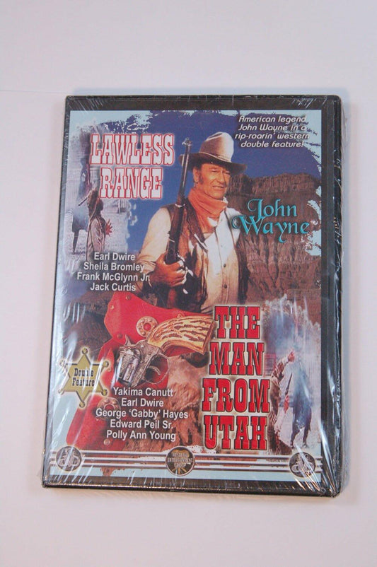 Man From Utah/Lawless Range [DVD] - Very Good