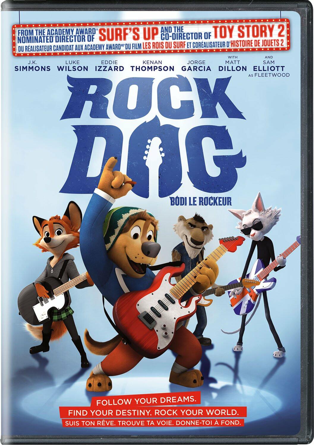 Rock Dog [DVD] (Bilingual) [DVD] - Very Good