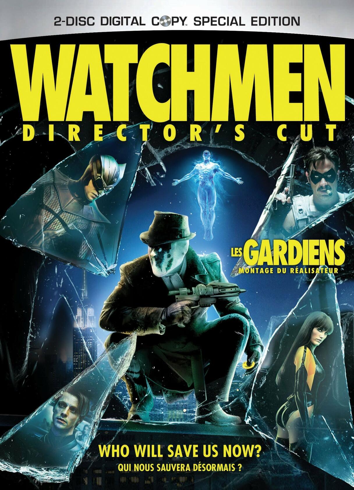 Watchmen (Director's Cut, 2-Disc Special Edition + Digital Copy) [DVD] - Very Good
