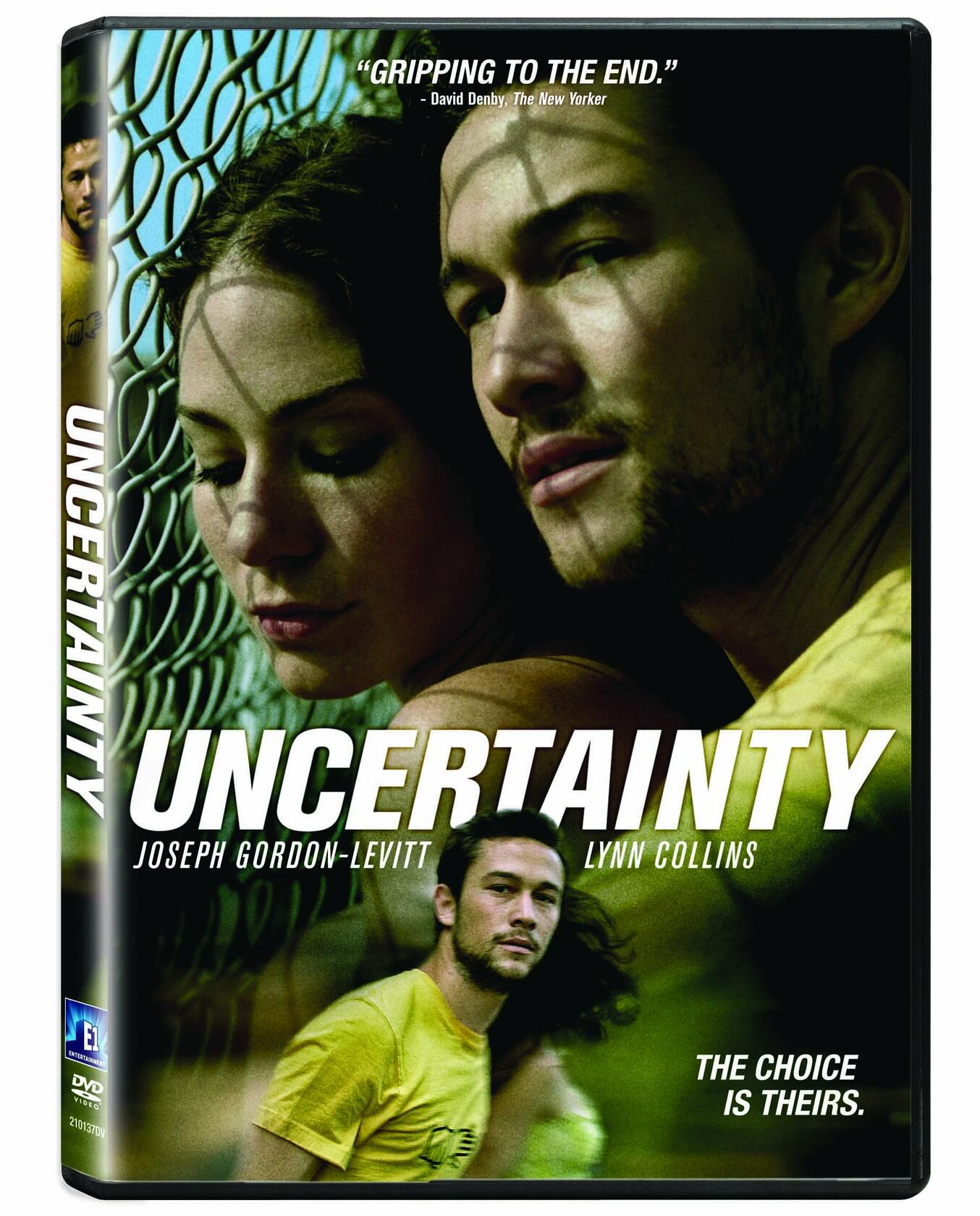 Uncertainty [DVD] - Very Good