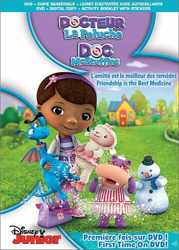 Docteur la peluche : L'Amitié est le meilleur des remèdes / Doc McStuffins: Friendship is the Best Medicine (Bilingual) [DVD + copie numérique] - Very Good