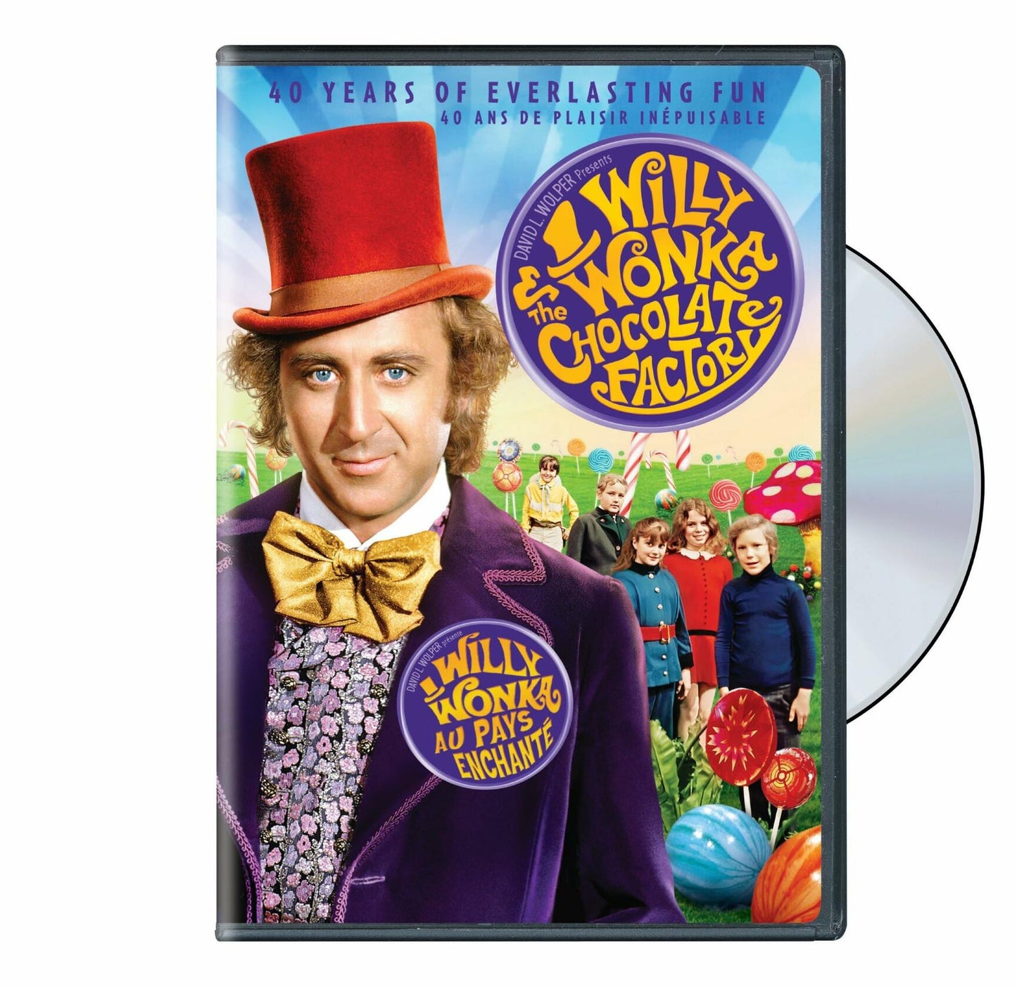 Willy Wonka and the Chocolate Factory 40th Anniversary Edition (DVD) [DVD] - Very Good