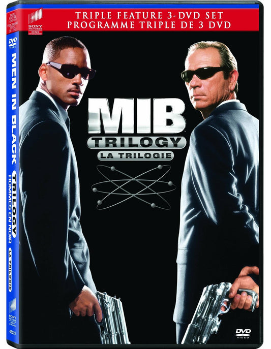 Men in Black / Men in Black 2 / Men in Black 3 (3 Discs) Multi Feature Bilingual [DVD] - Very Good