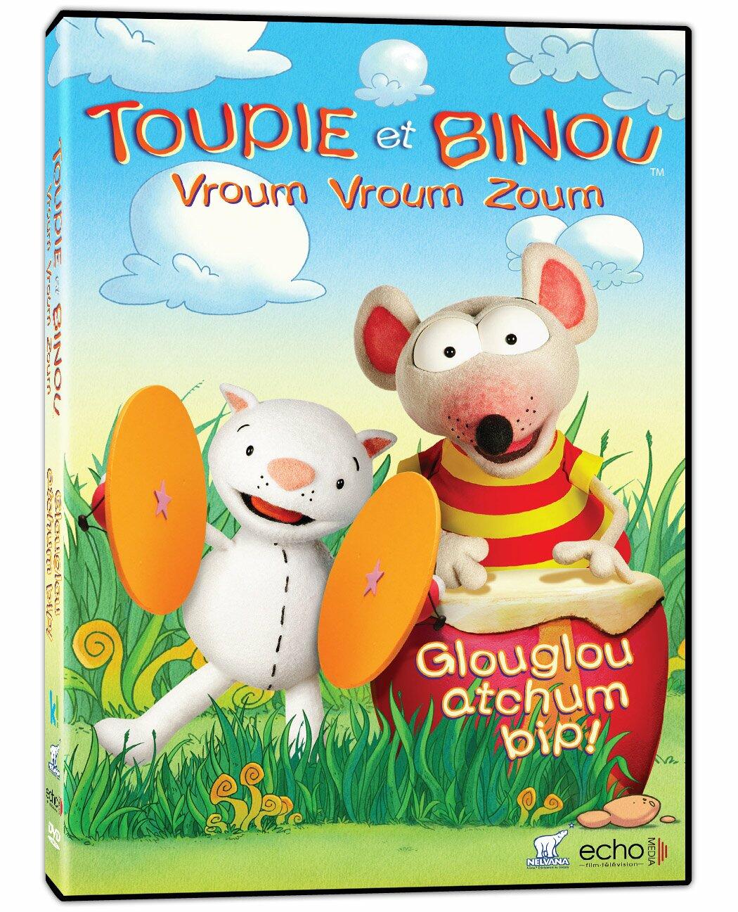 Toupie et Binou – Vroum, vroum, zoum – glouglou – atchoum – bip! (Bilingual) - Very Good