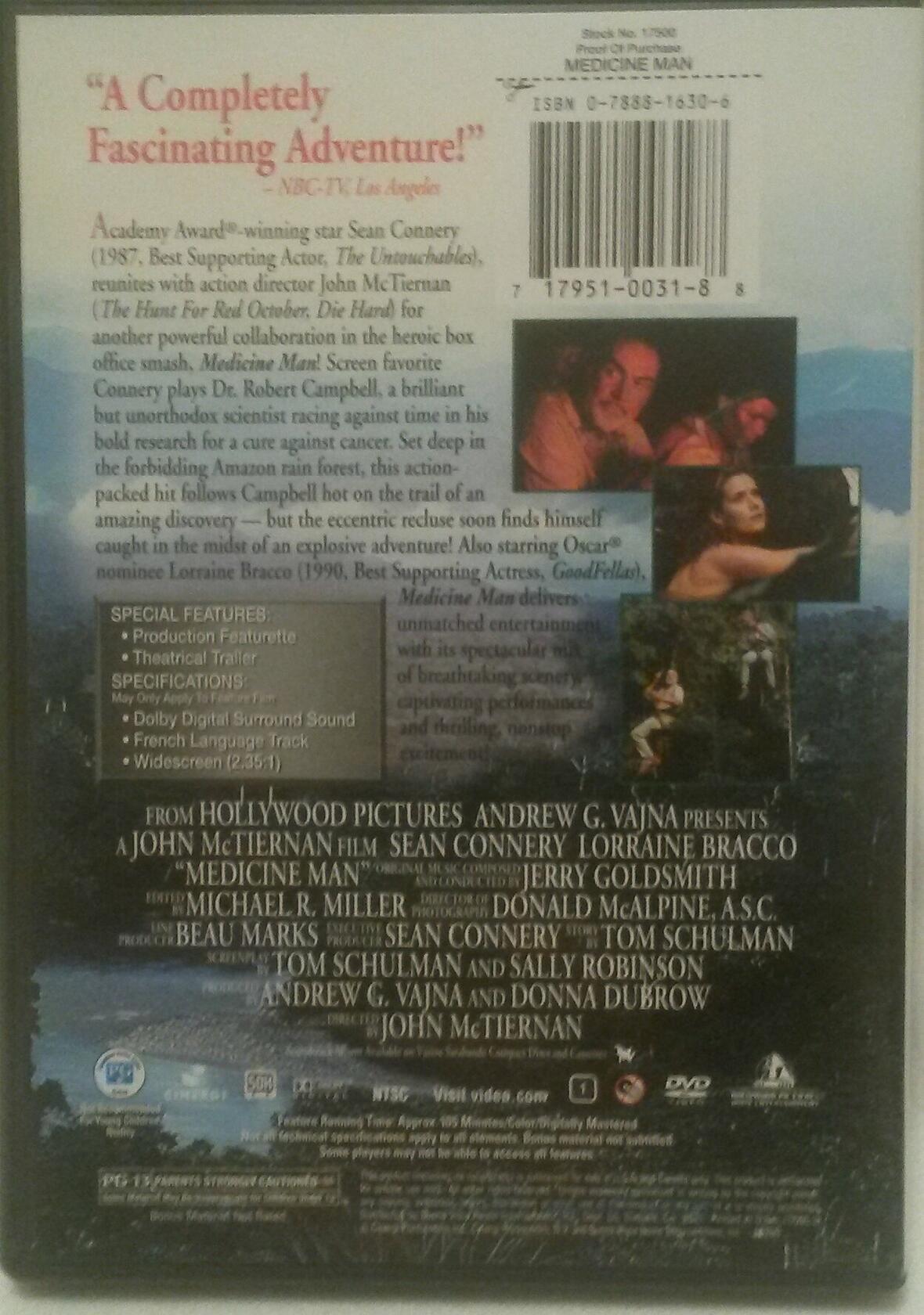 The Medicine Man [DVD] - Very Good