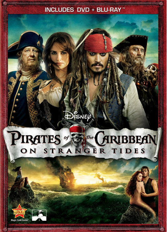 Pirates of the Caribbean: On Stranger Tides (DVD Combo Pack) [Blu-ray + DVD] [Blu-ray]