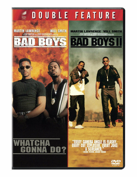 Bad Boys/Bad Boys II [DVD] - Very Good