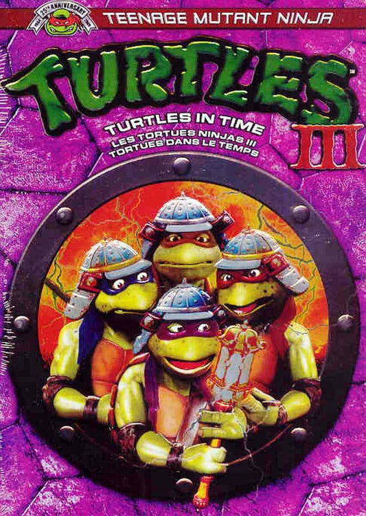 Teenage Mutant Ninja Turtles III: Turtles in Time / Les Tortues Ninjas 3 : Tortues dans le temps (Bilingual) [DVD] - Very Good