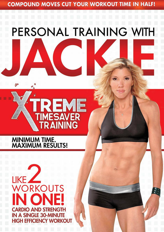 Personal Training With Jackie: Xtreme Timesaver Training [DVD] - Very Good