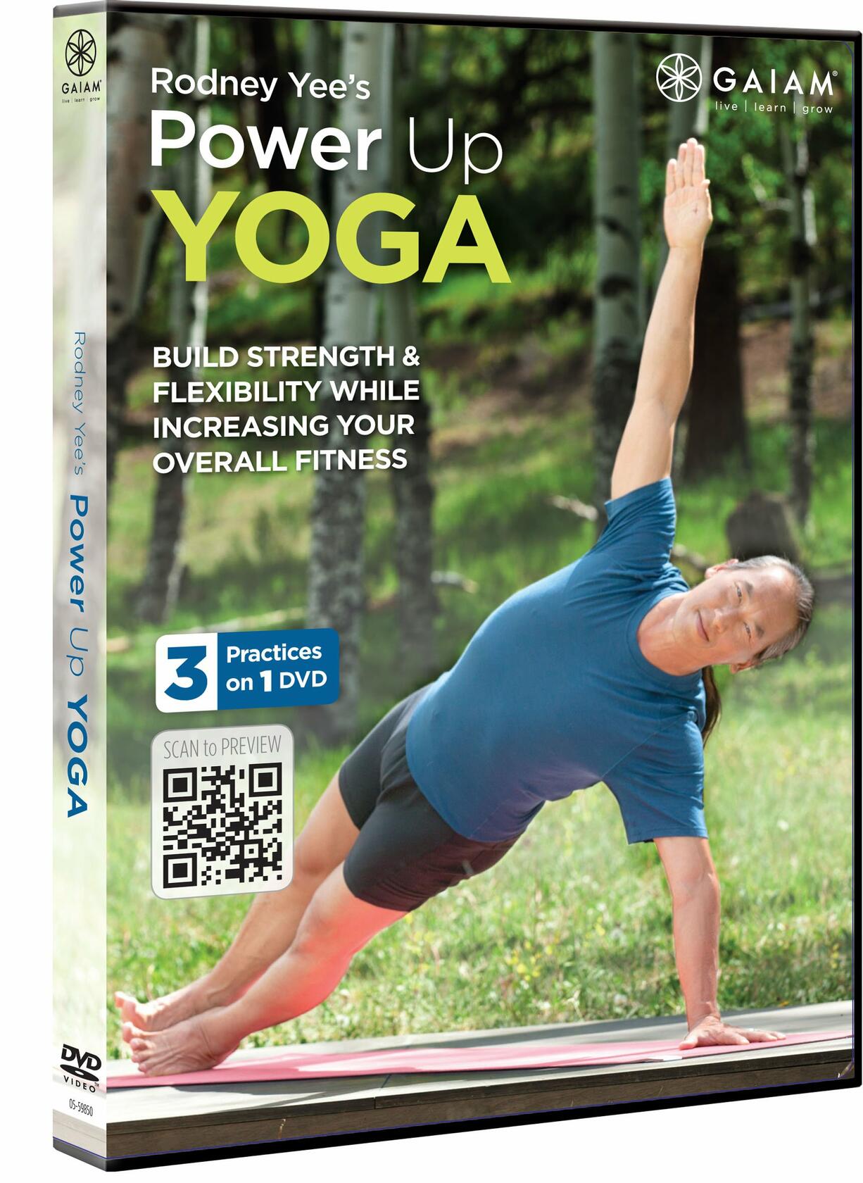 RODNEY YEES POWER UP YOGA [DVD] - Very Good