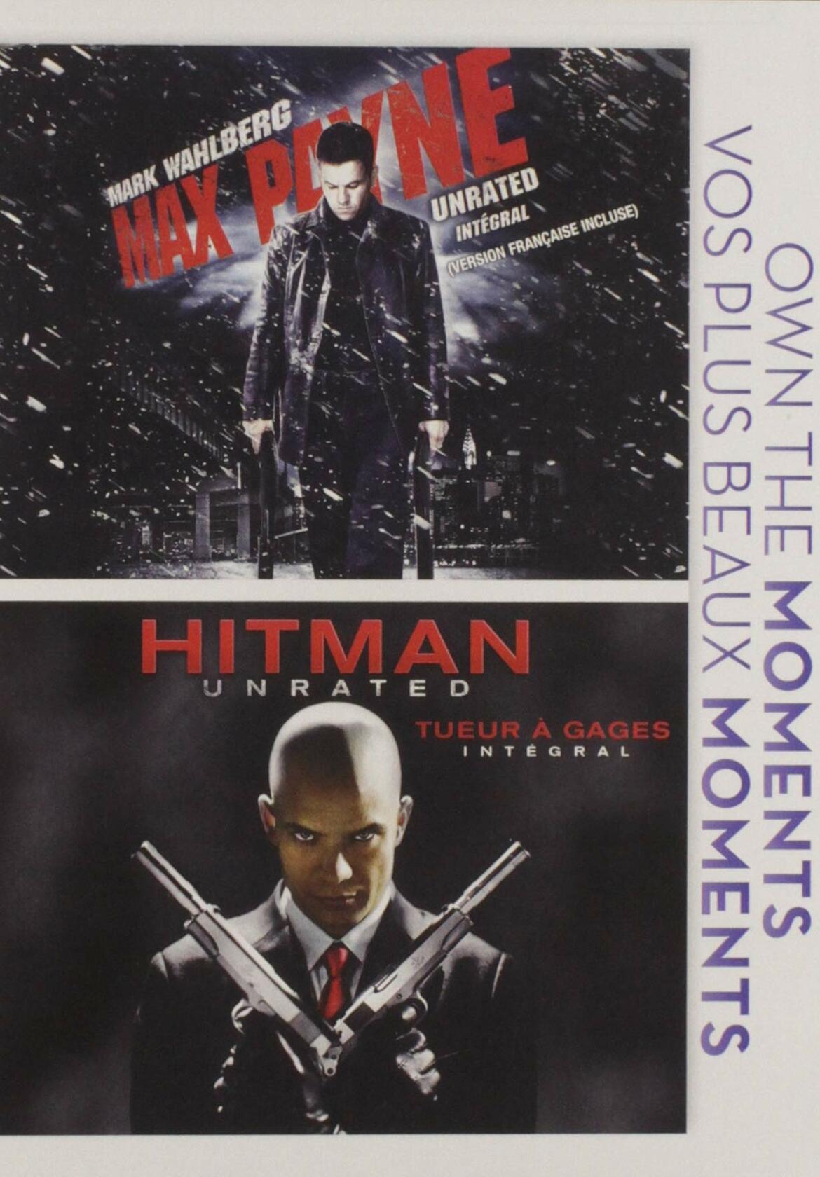 Max Payne / Hitman [DVD] - Very Good