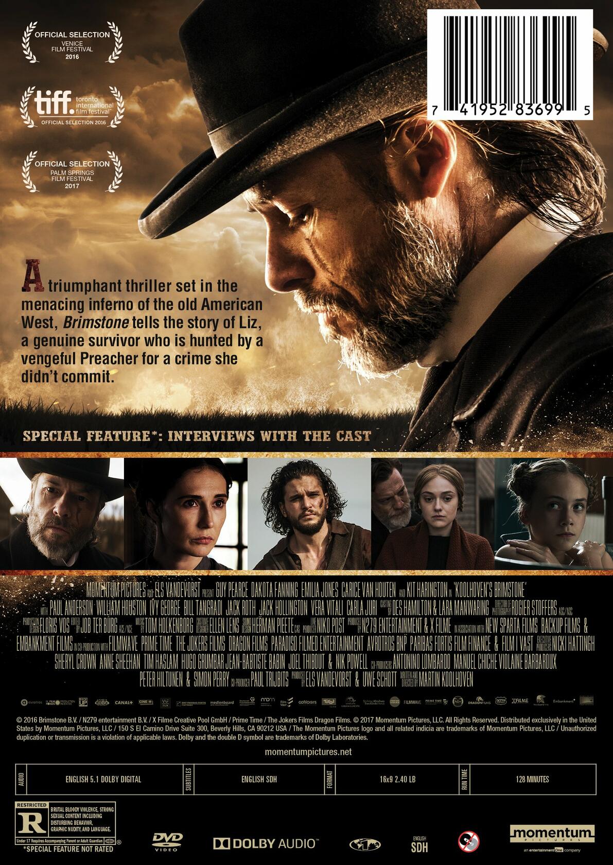 Brimstone [DVD] [DVD] - Very Good