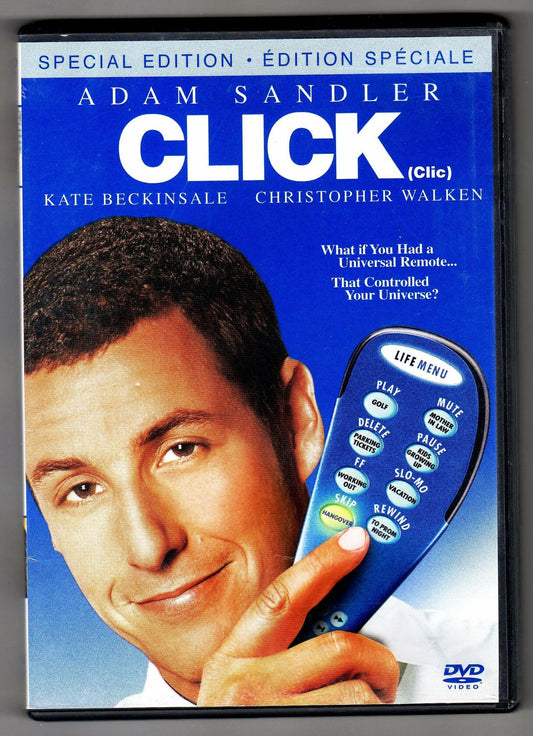 Click (Special Edition) Bilingual [DVD] - Very Good