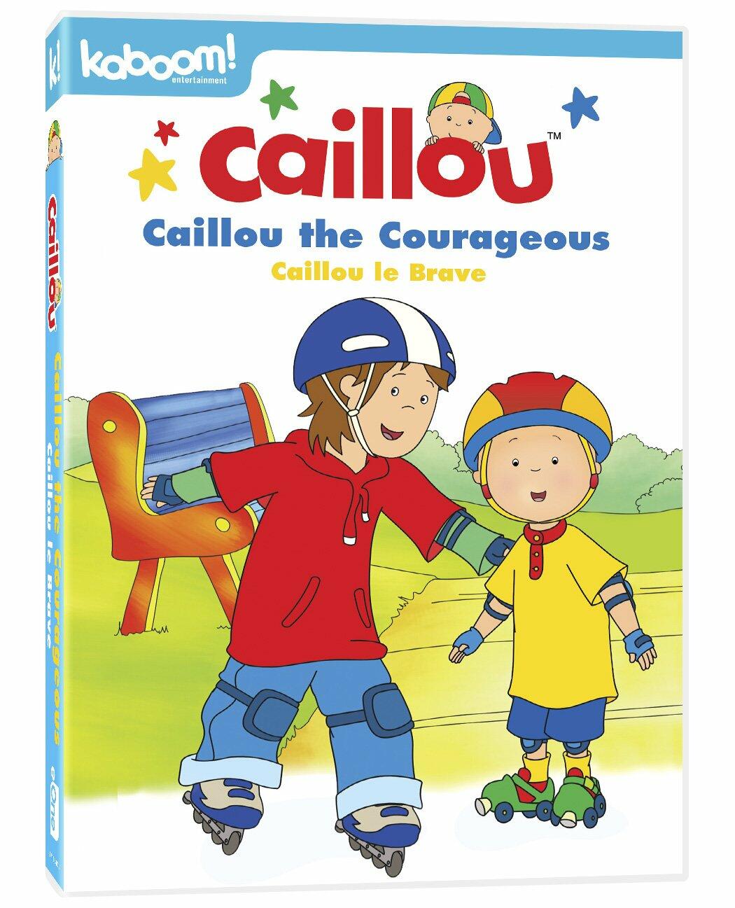 Caillou: Caillou the Courageous [Bilingual] [DVD] - Very Good