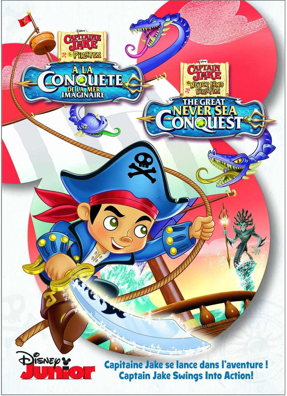 Capitaine Jake et les pirates : À la conquêtte de la mer imaginaire (Bilingual) - Very Good