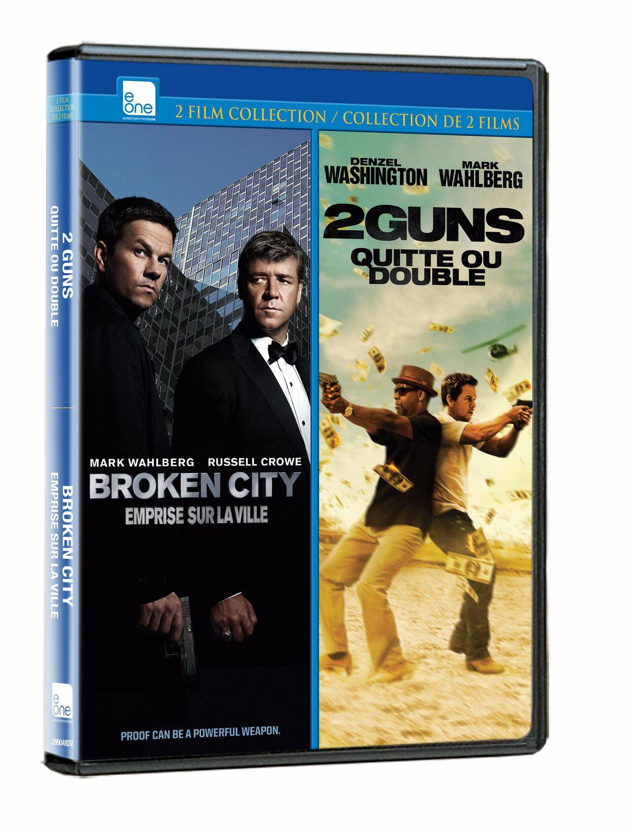 Broken City / 2 Guns DVD Double Feature (Bilingual) [DVD] - Good