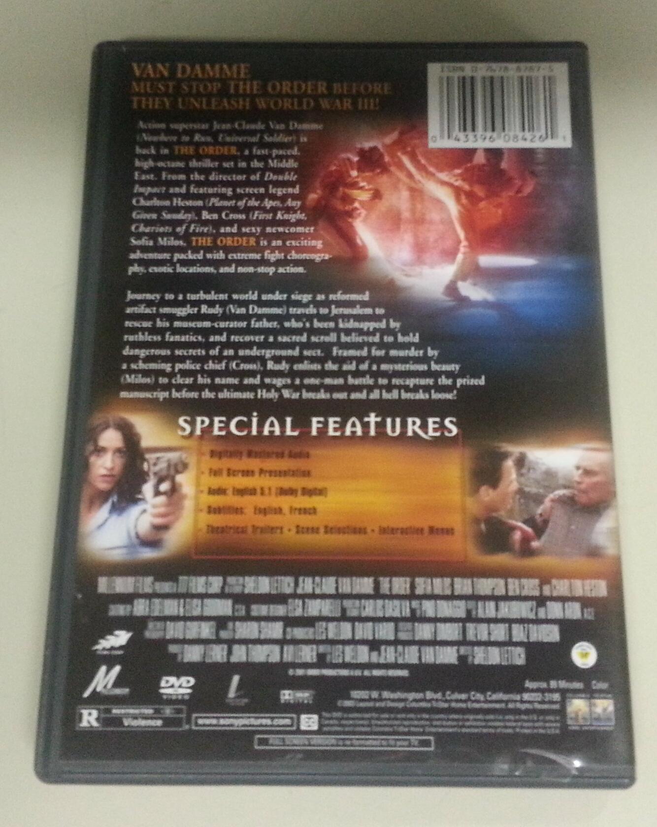 The Order [DVD] - Very Good