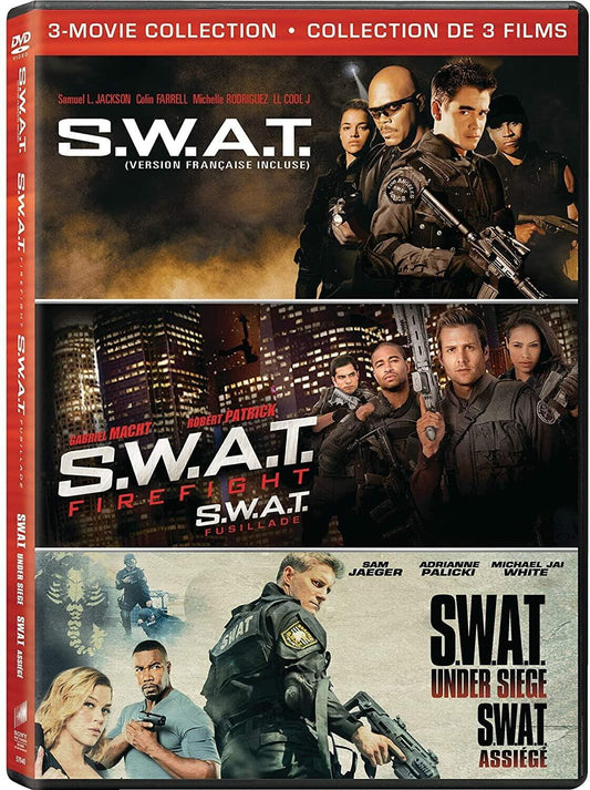 S.W.A.T. (2003) / S.W.A.T.: Firefight / S.W.A.T.: Under Siege - Set [DVD] - Very Good