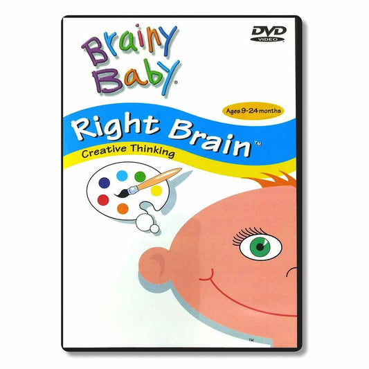 Brainy Baby: Right Brain [Includes "Playful Baby" CD] [DVD] - Very Good