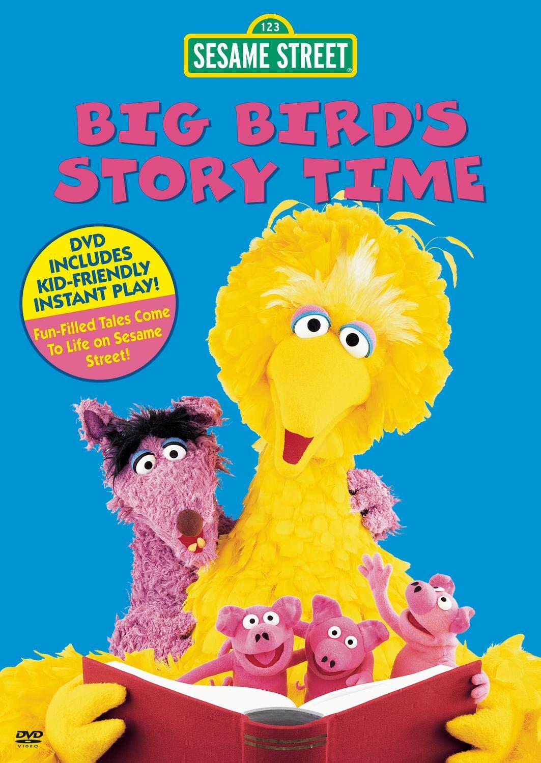 Sesame Street: Big Bird's Story Time [DVD] - Very Good