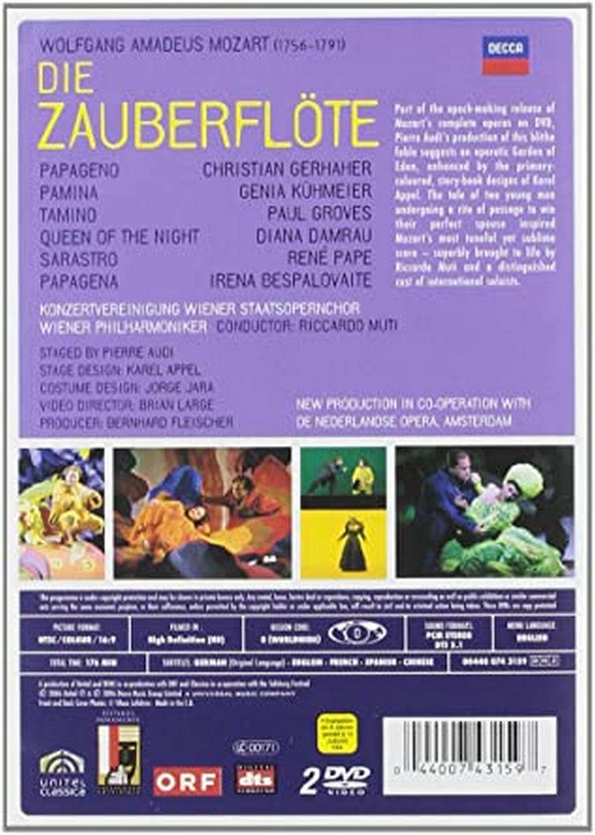 Die Zauberflote [DVD] - Very Good