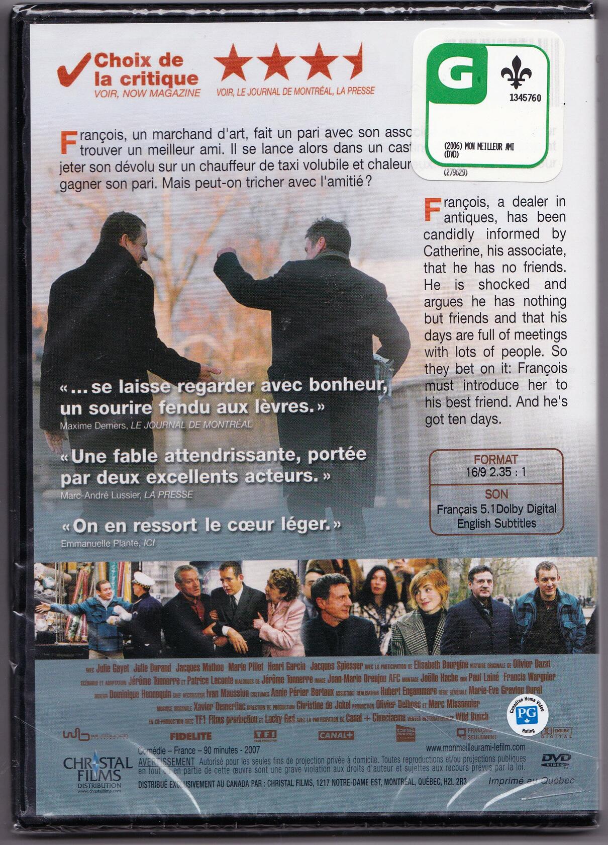 Mon meilleur Ami / My Best Friend (Version française) - Very Good