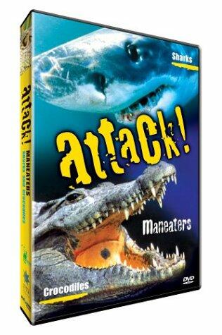 Attack!: Maneaters - Sharks and Crocodiles [Import] [DVD] - Very Good