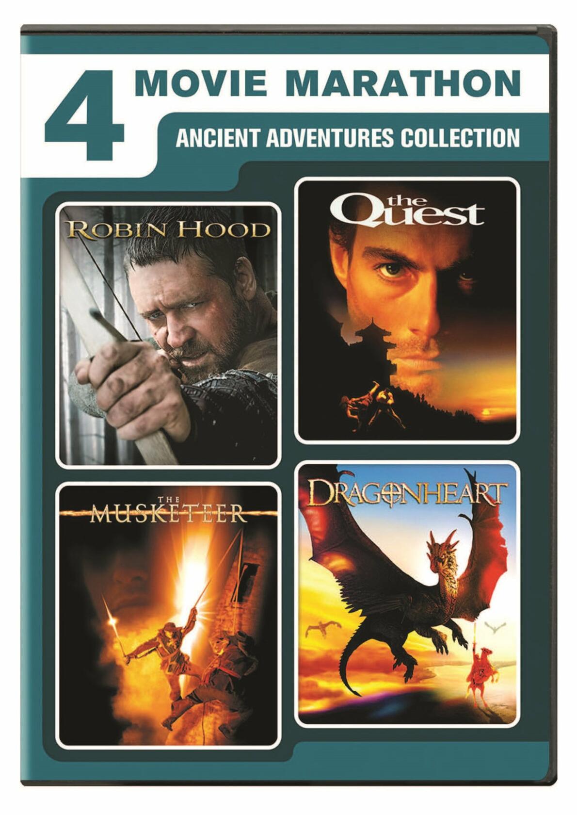 4-Movie Marathon: Ancient Adventures Collection [DVD] - Very Good