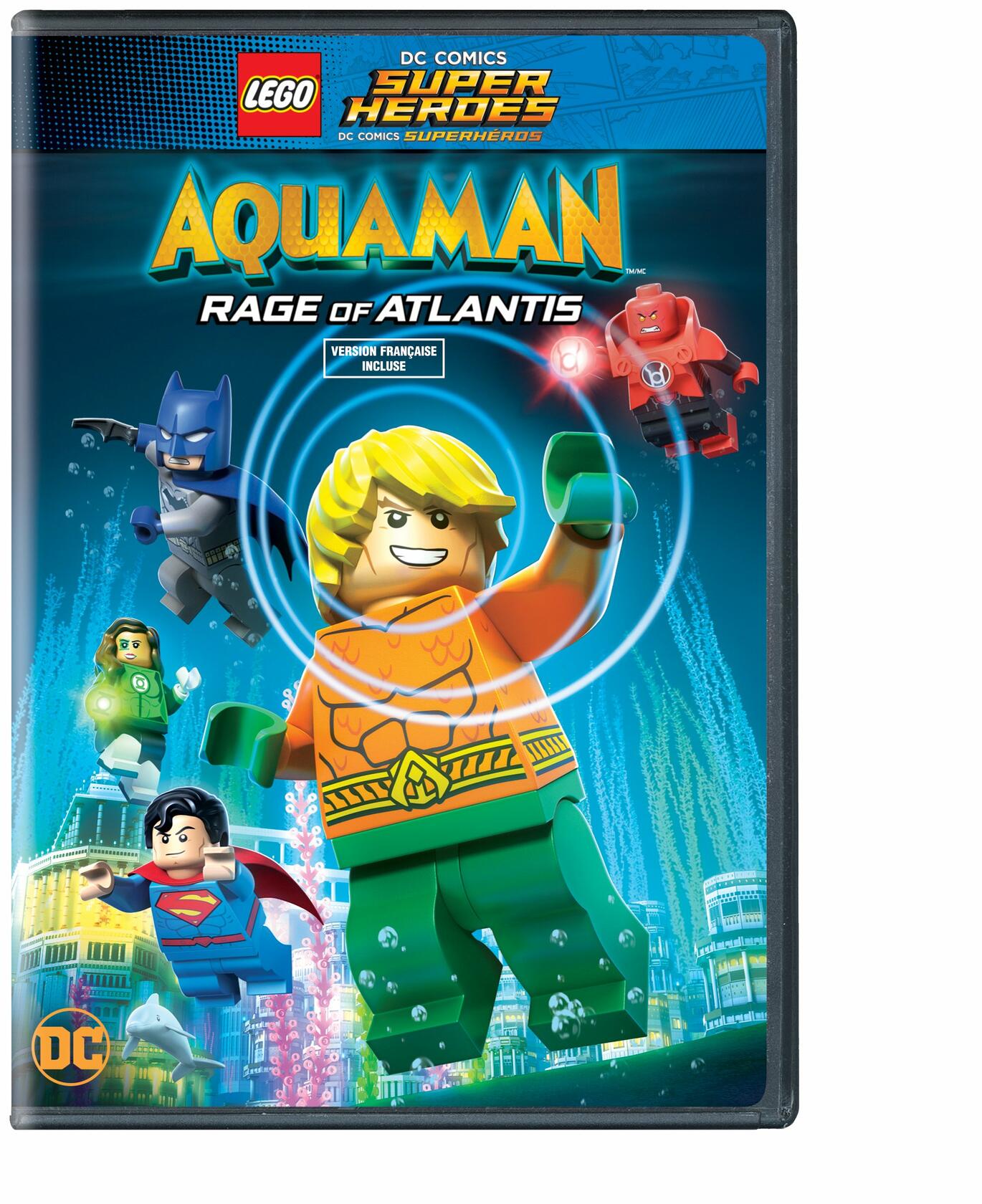 LEGO DC Super Heroes: Aquaman: Rage of Atlantis (BIL/DVD) [DVD]