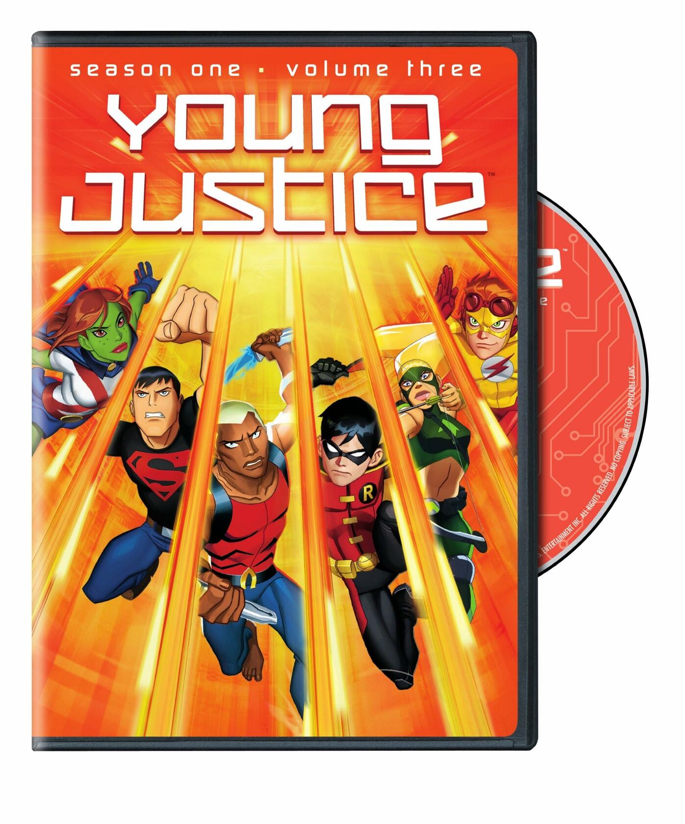 Young Justice: Season 1, Vol. 3 [DVD] - Very Good