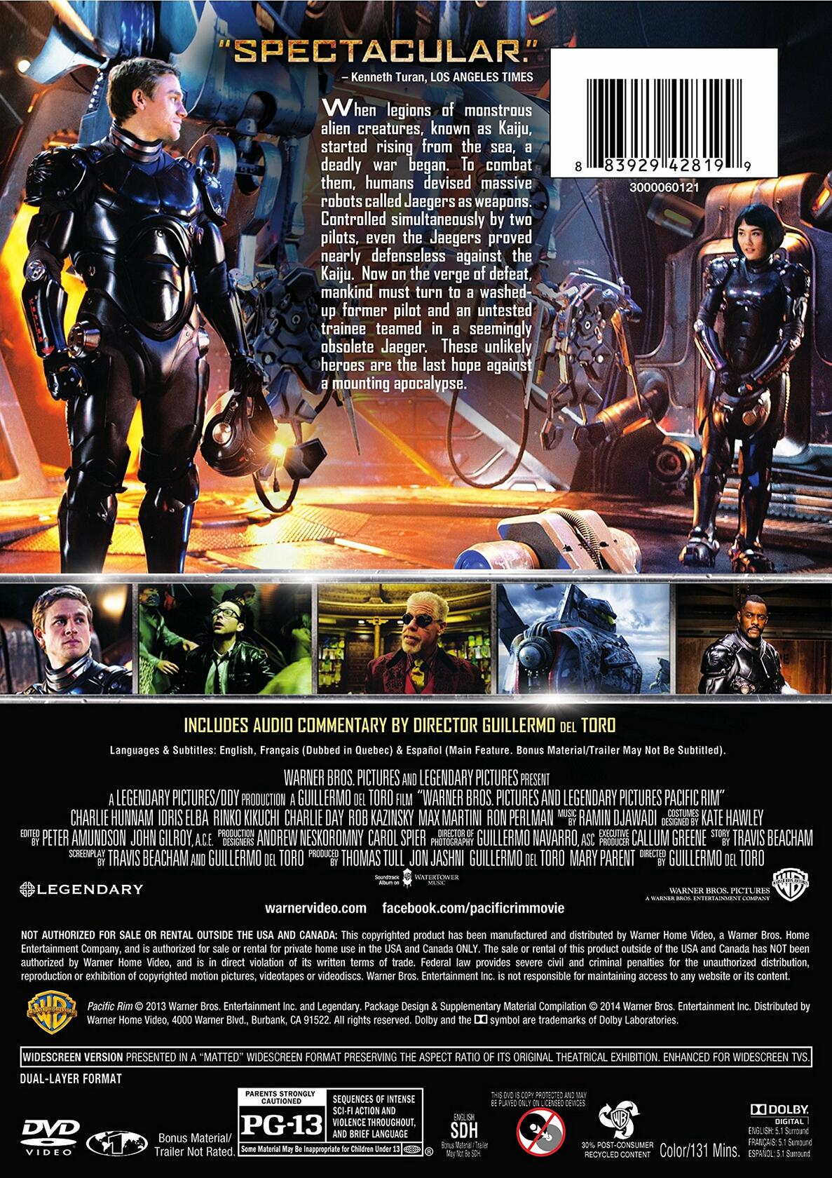 Pacific Rim [Import] [DVD] - Very Good