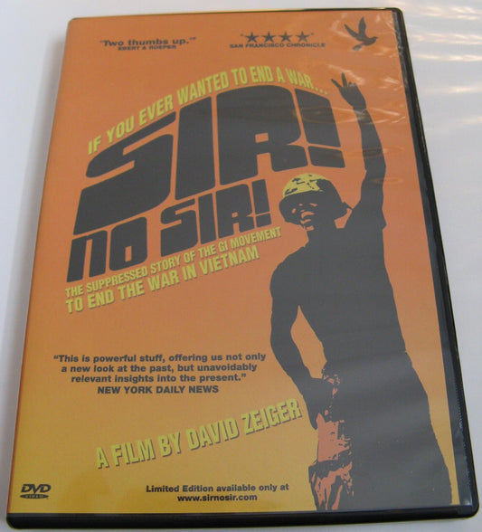 Sir No Sir [DVD] - Very Good