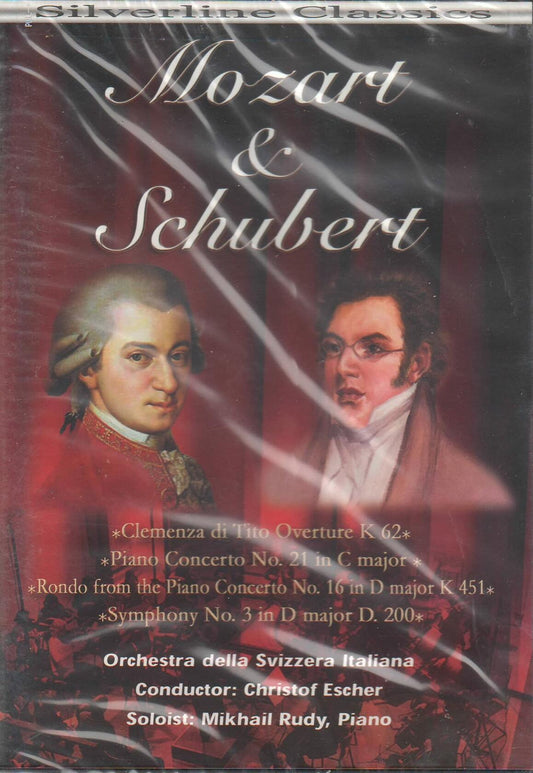 Mozart & Schubert: Clemenza di Tito Overture; Piano Concerto No. 21; Rondo from Piano Concerto No. 16; Symphony No. 3 [Import] [DVD]