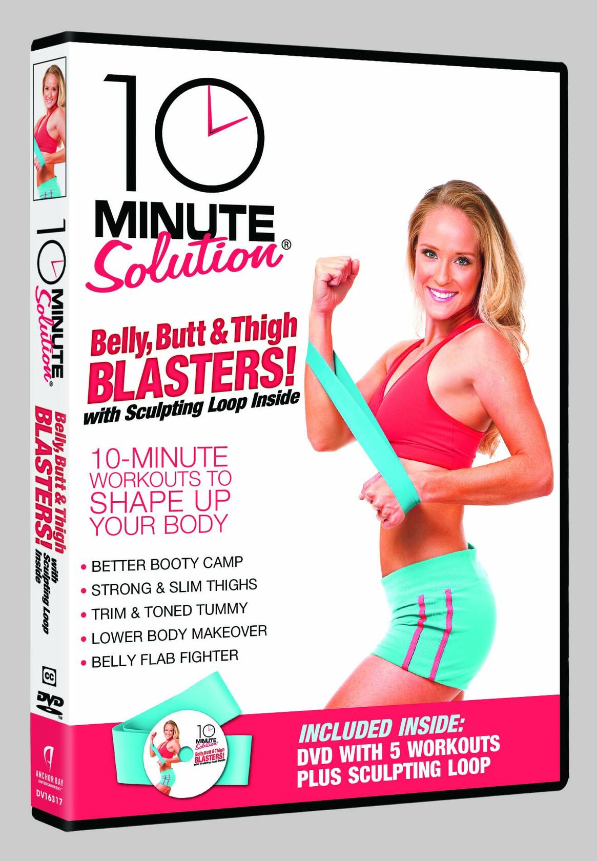 10 Minute Solution: Belly Butt And Thigh Blasters [DVD] - Very Good