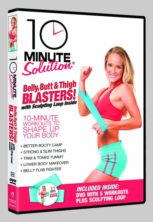 10 Minute Solution: Belly Butt And Thigh Blasters [DVD] - Very Good