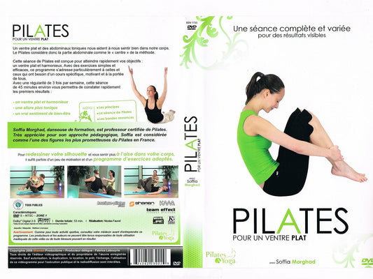 Pilates Pour Un Ventre Plat avec Soffia Morghad [DVD] - Very Good