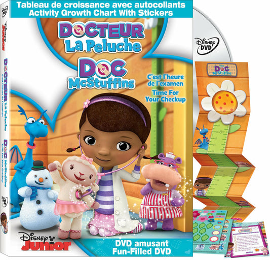 Docteur La Peluche : C'est l'heure de l'examen / Doc McStuffins: Time For Your Check Up (Bilingual) [DVD] - Very Good