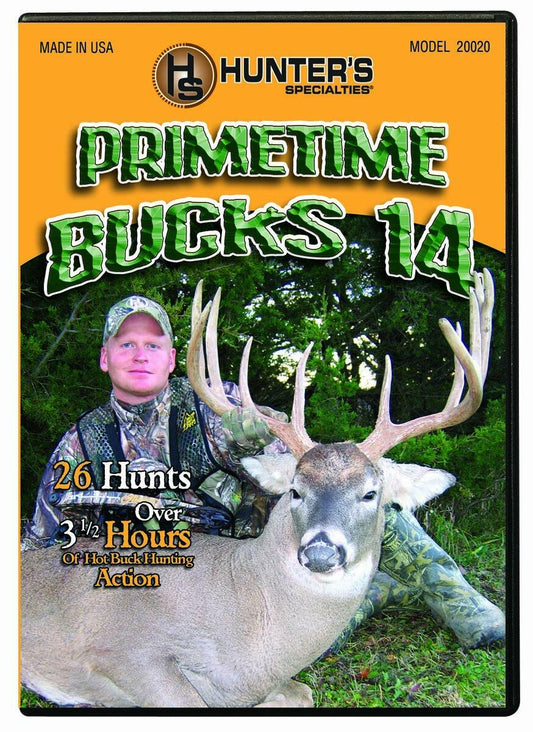 Hunters Specialties Primetime Bucks 14 DVD Deer Hunting DVD [Apparel] - Very Good