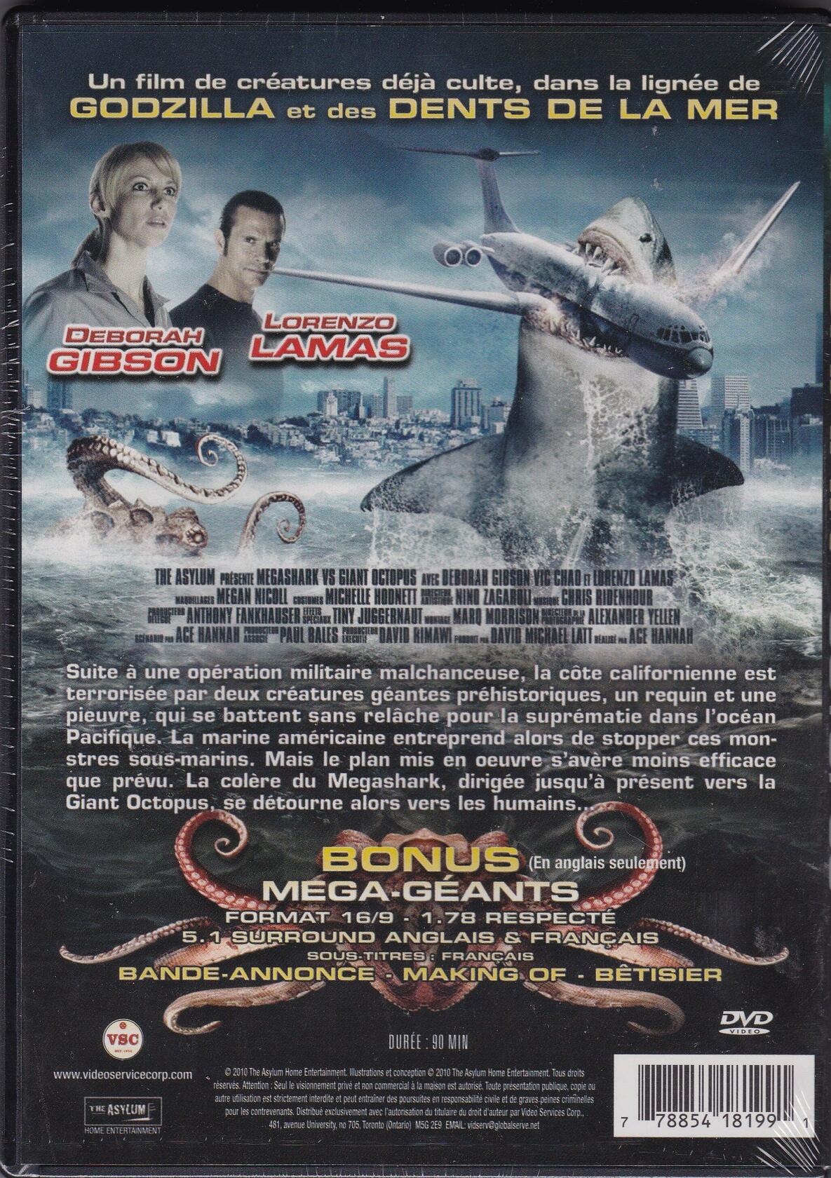 Mega Shark vs Giant Octopus (version française) - Very Good