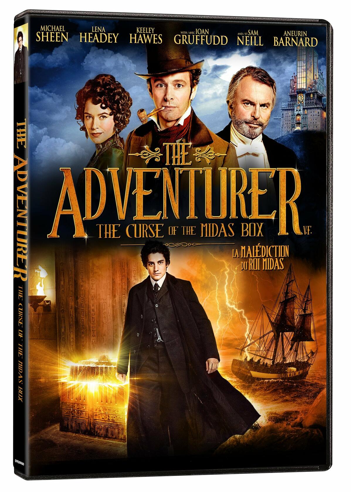 The Adventurer: The Curse of the Midas Box / La Malédiction du roi Midas (Bilingual) - Very Good