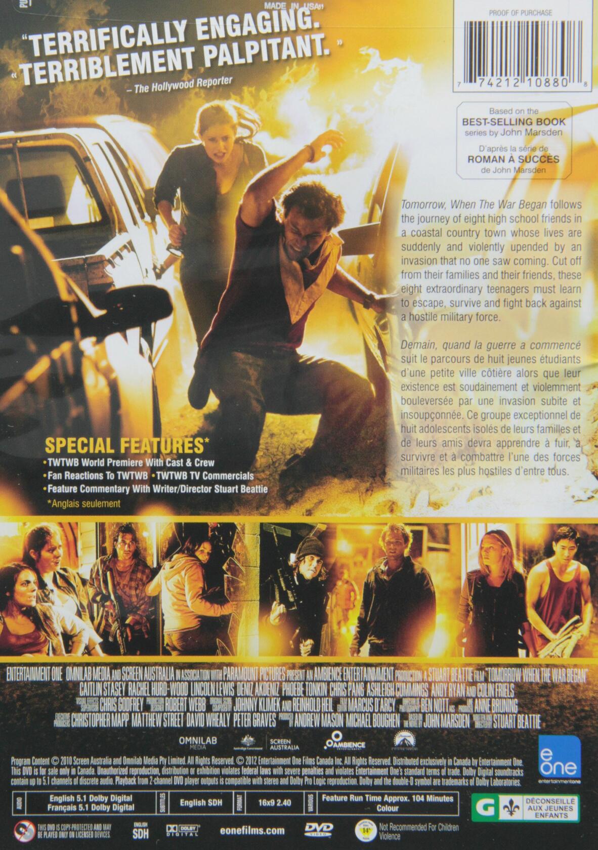 Tomorrow, When The War Began / Demain, Quand La Guerre A Commencé (Bilingual) - Very Good