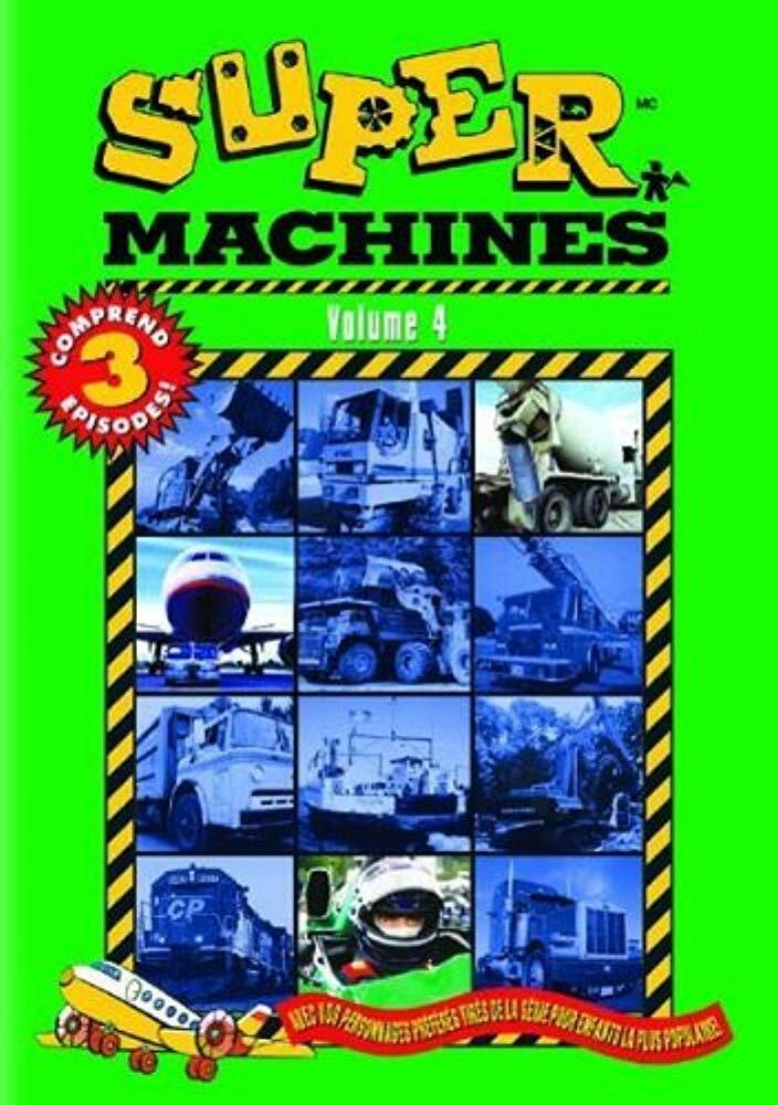 Super Machines - Volume 4 (A L'Aéroport, À La Cimenterie, À La Piste De Course) (Bilingual) (Version française) - Very Good
