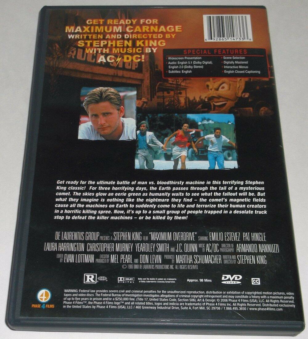 Maximum Overdrive (Version française) - Very Good